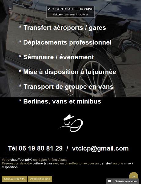 prestataire de transport vtc à Lyon 06 19 88 81 29