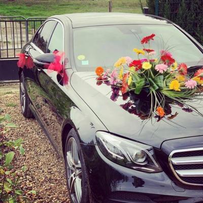 Chauffeur prive pour votre mariage en berline mercedes