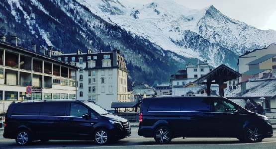 Chauffeur prive van lyon vers les stations de ski