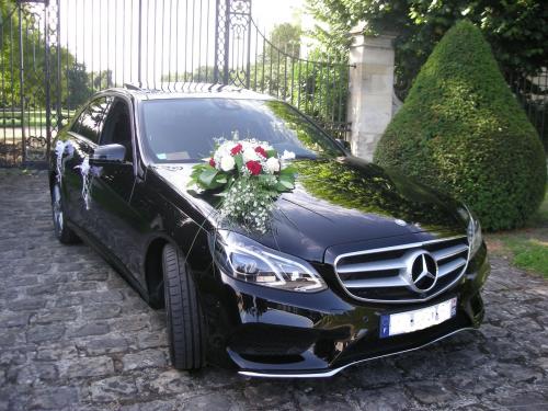 Location de Mercedes classe E avec chauffeur pour mariage à Lyon