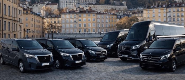 Minibus et van avec chauffeur pour groupe a lyon