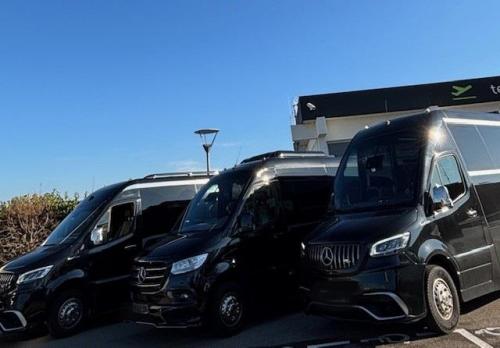Minibus sprinter mercedes vip de 17pax 20 pax 23pax a l aeroport de bron ou lyon st exupery