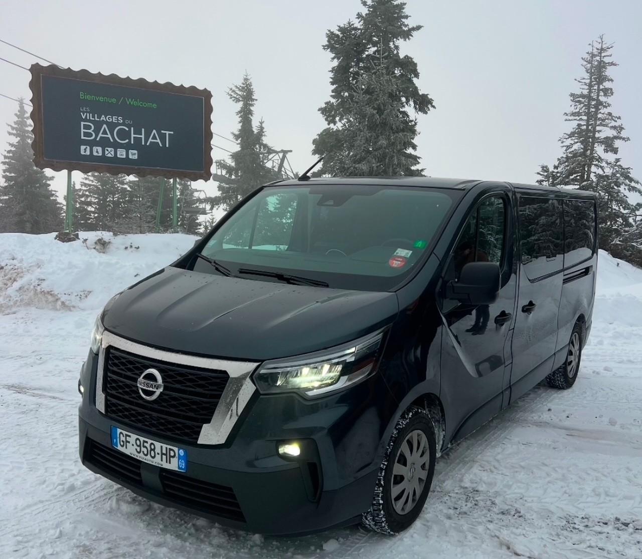 Transfert en van xxl 9 places de lyon gare tgv part dieu et st Exupéry à stations de ski à Courchevel