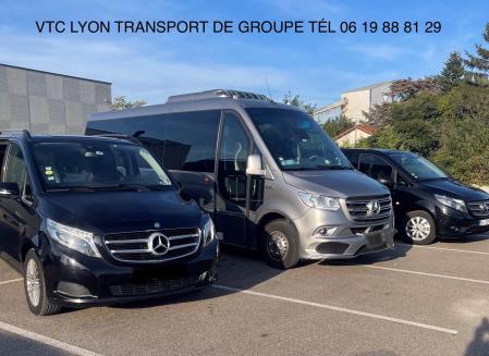 Transport de groupe de Lyon vers Chambéry