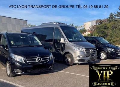 Transport de groupe Brignais et mise a disposition de chauffeurs prive vip