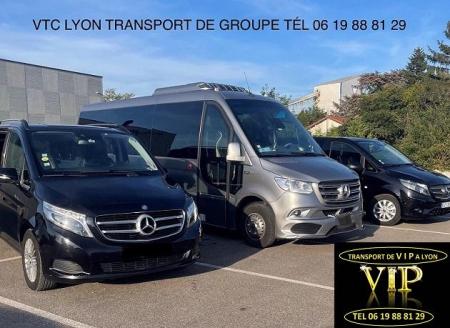 Transport de groupe a lyon mise a disposition de chauffeurs prive vip