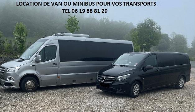 Transport en van ou minibus a lyon