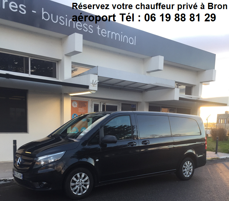 Vtc avec chauffeur reservez votre van a bron aeroport