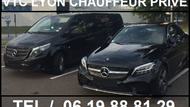 Vtc Lyon berline et van Mercedes pour vos transferts