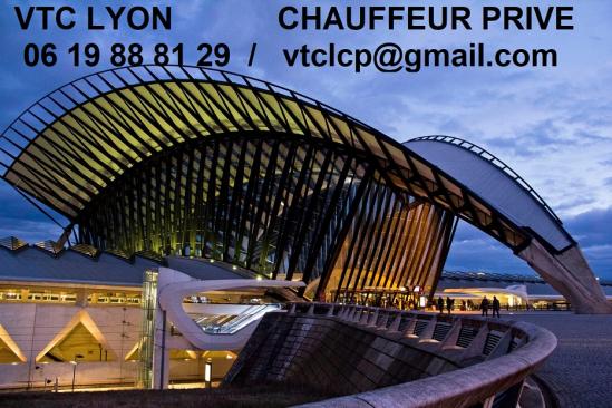 VTC Lyon navette aéroport Saint Exupéry chauffeur privé