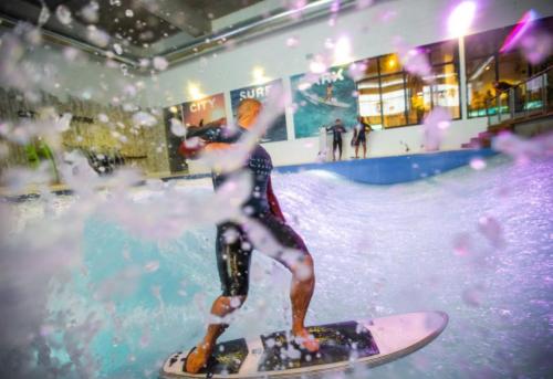 Vtc Lyon transport évènement surf Park à ol vallée