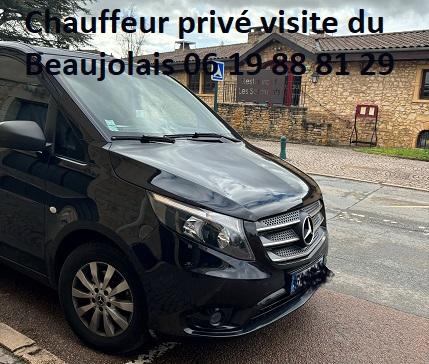 Vtc lyon votre chauffeur prive pour une visite ou un wine tour dans le beaujolais en van 9 places