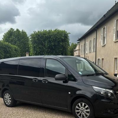 Wine tour dans le beaujolais au chateau de pizay een van avec chauffeur