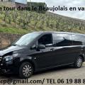 Wine tour dans le beaujolais au depart de lyon en van avec un chauffeur prive